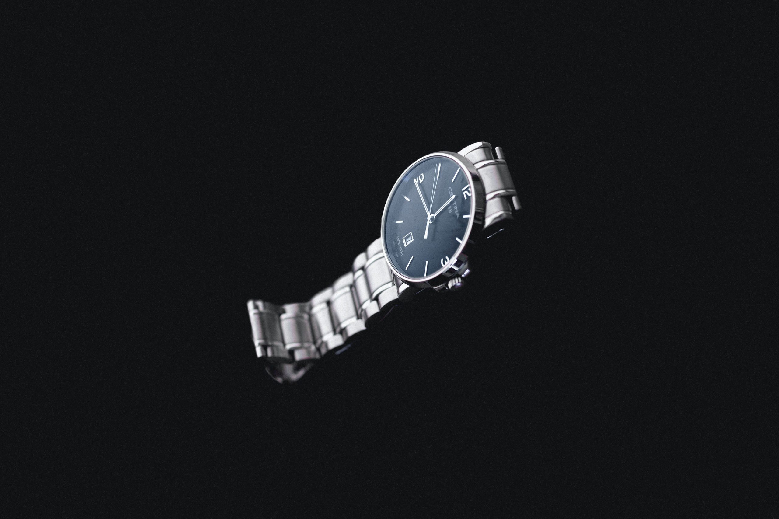 Certina watch with steel bracelet
