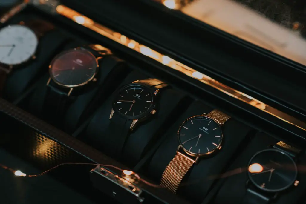 Luxury watch collection
