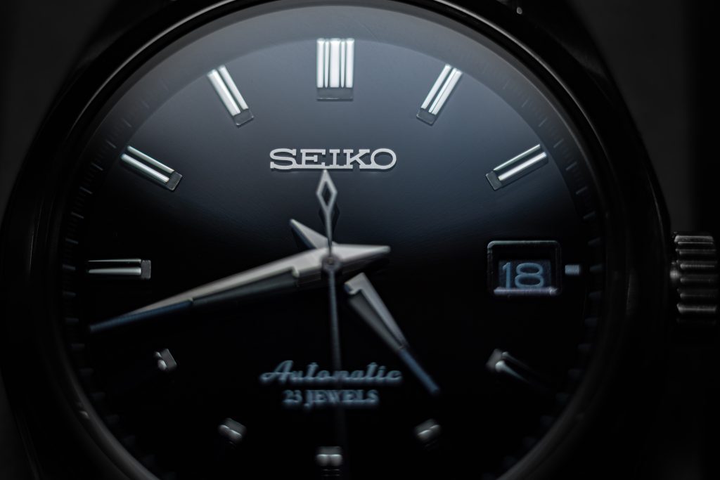 Seiko automatic watch dial